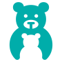 Teddy-Bear-Icon-Moana Teal